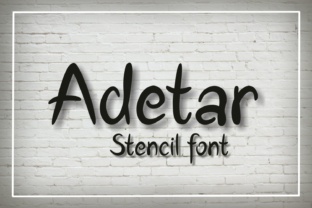 Adetar Stencil: A Typeface That Elevates Digital Branding