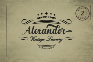 Alexander: A Script Font That Elevates Digital Branding