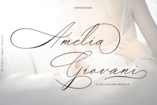 Amelia Giovani: A Premium Script Font for Business Branding