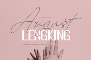 August Duo: A Premium Font for Elegant Campaign Design