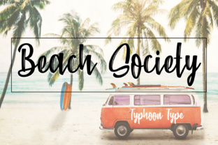 Beach Society Font: A Laid-Back Script for Digital Design