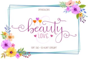 Beauty and Love Duo: A Font for Modern Digital Branding