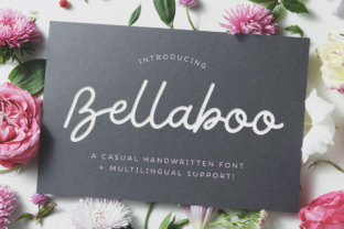 Bellaboo Font: A Handwritten Script for Memorable Branding