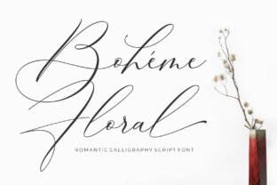 Boheme Floral: A Premium Script Font for Polished Branding