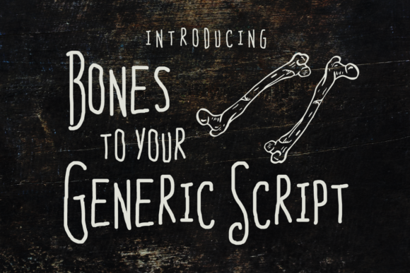 Bones to Your Generic Script: A Premium Font for Professional Branding