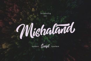 Boost Your Brand with the Modern Mishaland Typeface