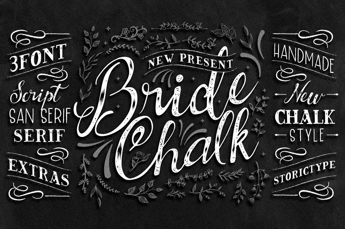 BrideChalk: A Script Font with Heartfelt Elegance