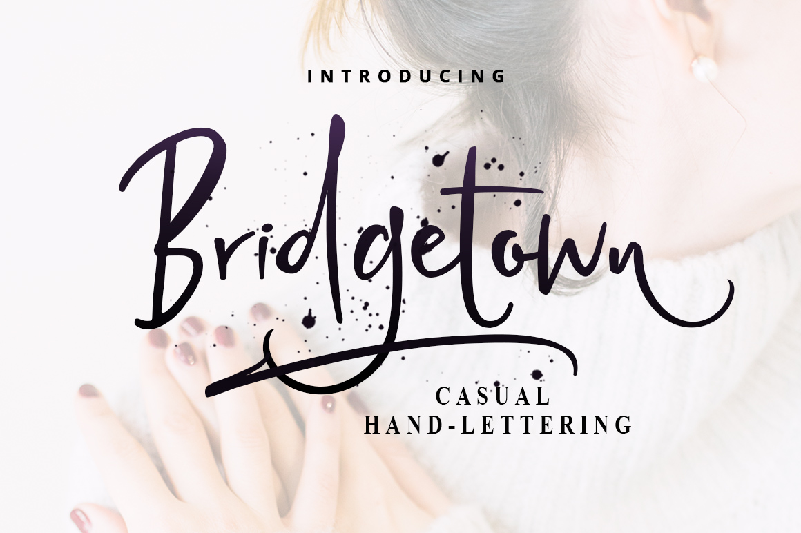 Bridgetown Font: A Script Typeface That Elevates Editorial Design