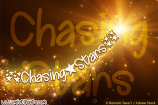 Chasing Stars: A Handwritten Typeface for Creative Web Design