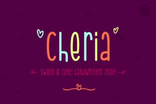 Cheria Font: A Handwritten Typeface for a Professional Brand