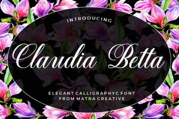 Claudia Betta Font: Elegance for Your Craft Projects
