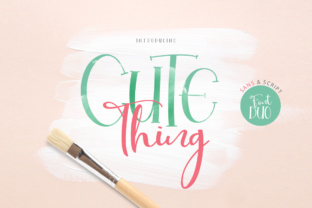 Cute Thing Duo: A Font That Elevates Brand Identity