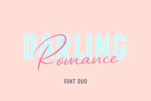 Darling Romance Duo: A Script Font with Heart