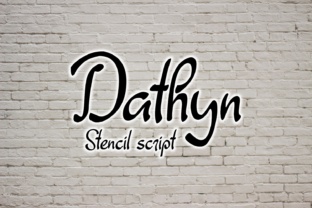 Dathyn Font: A Handwritten Script with a Unique Edge for Branding