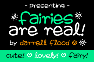 Fairies Are Real: A Playful Font for Digital Branding