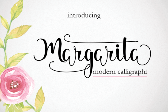 Margarita: A Handwritten Typeface for Thoughtful Design