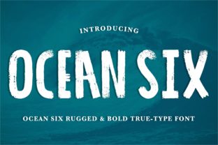 Ocean Six: A Premium Display Typeface for Digital Branding