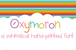 Oxymoron Font Review: A Playful Typeface for Campaign Creativity
