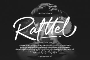 Rafttel: A Modern Handwritten Font for Digital Design