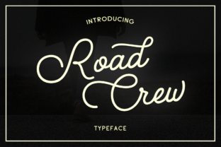 Road Crew: A Fresh Handmade Typeface for Editorial Design