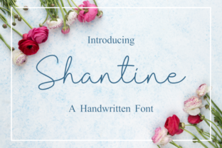 Shantine Font – A Premium Script Typeface for Your Brand