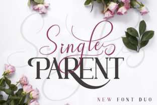 Single Parent Duo: A Premium Script Font for Impactful Campaigns