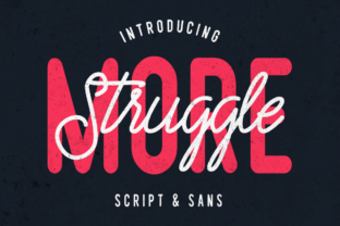 Struggle More Duo: A Versatile Font for Branding Projects