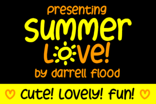 Summer Love Font: A Handwritten Typeface for Charming Craft Projects