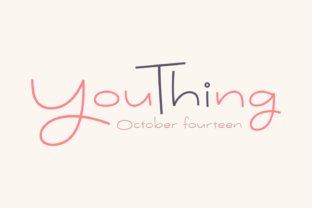 Youthing October Fourteen Font: A Fresh Touch for Your Brand